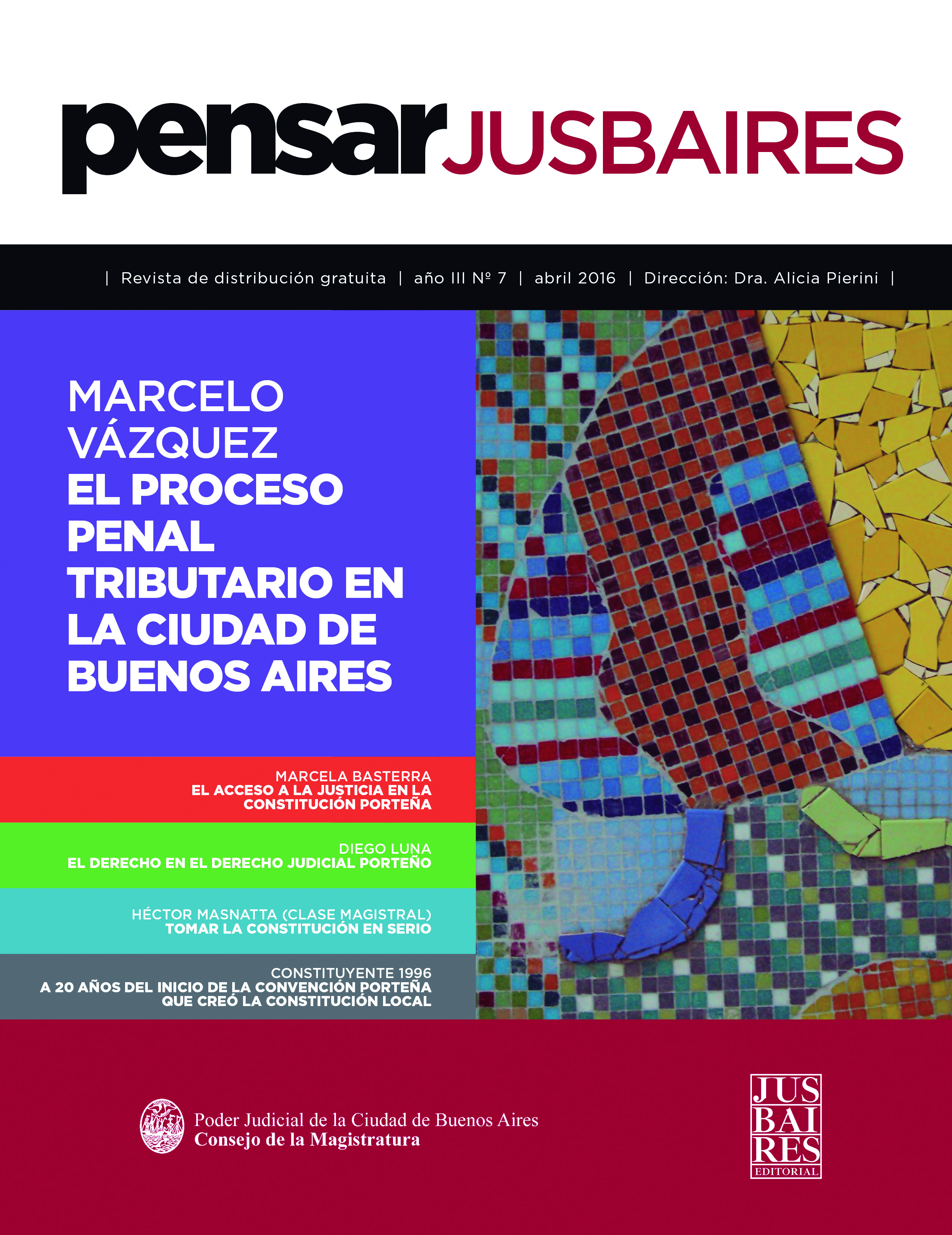 PENSAR JUSBAIRES NÂ°7